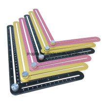 Full Metal Multi Angle Measuring Tool-Upgraded Aluminum Alloy Multi Functional Ruler